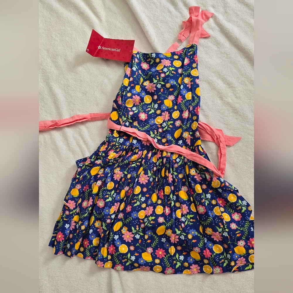 American Girl Fresh Lemons Market Dress